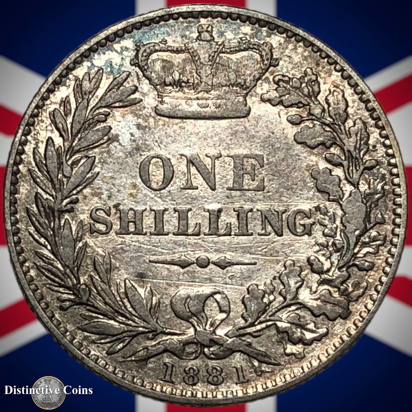 Great Britain 1881 British One Shilling GB0404