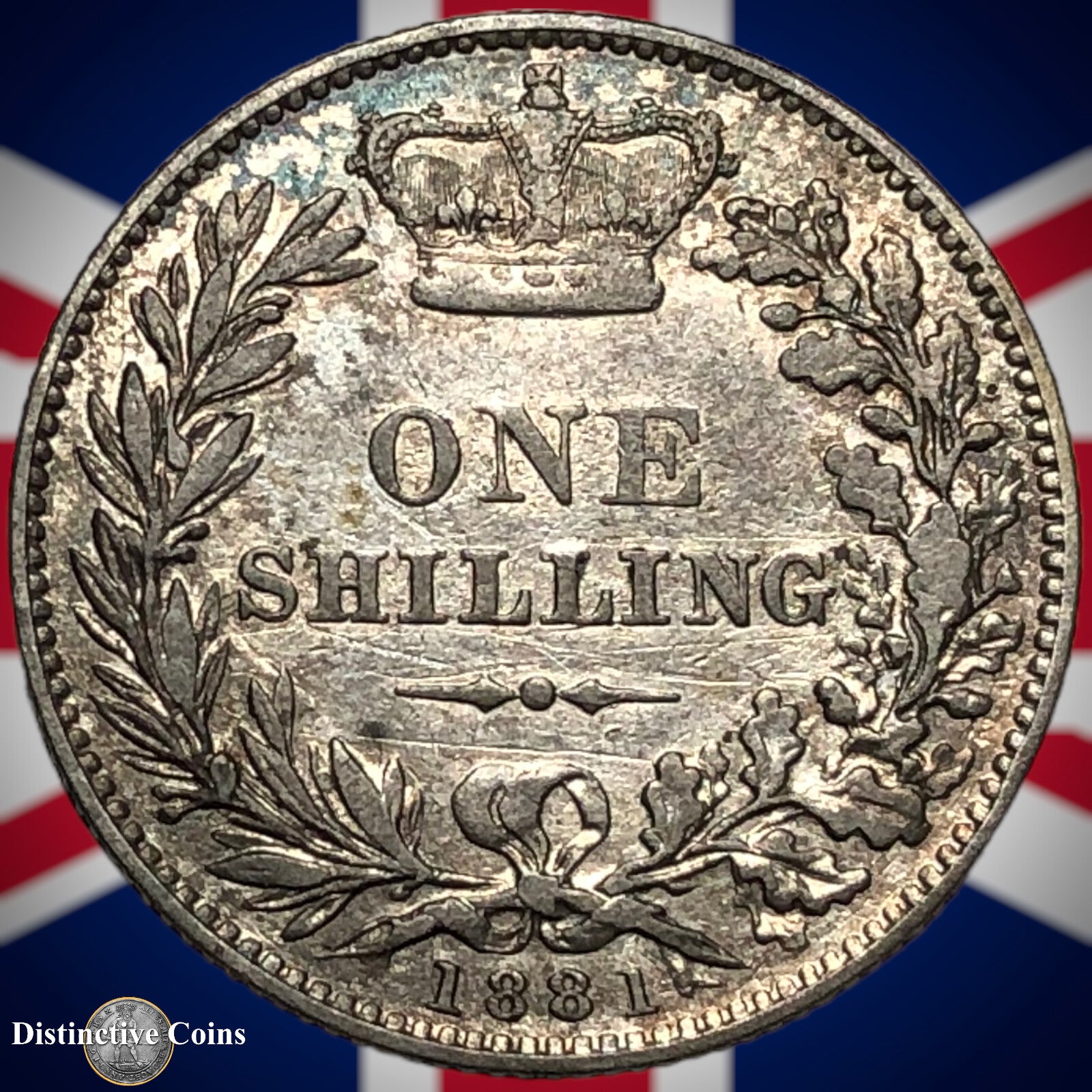 Great Britain 1881 British One Shilling GB0404