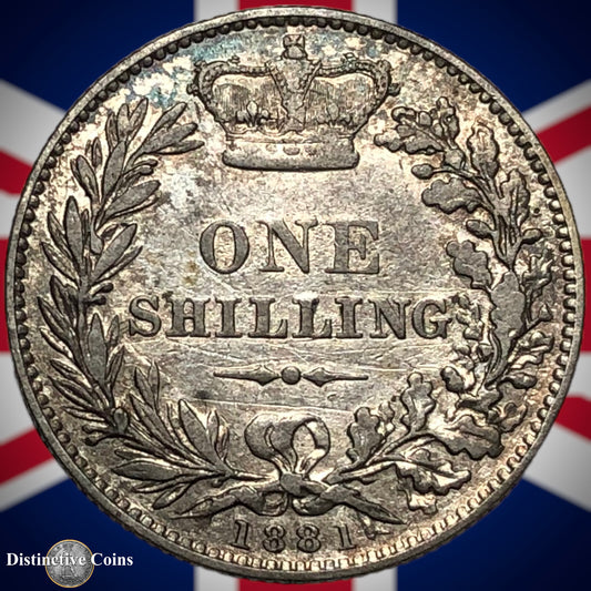 Great Britain 1881 British One Shilling GB0404