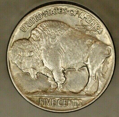 1936 Buffalo Nickel Higher Grade Obv. Spot          