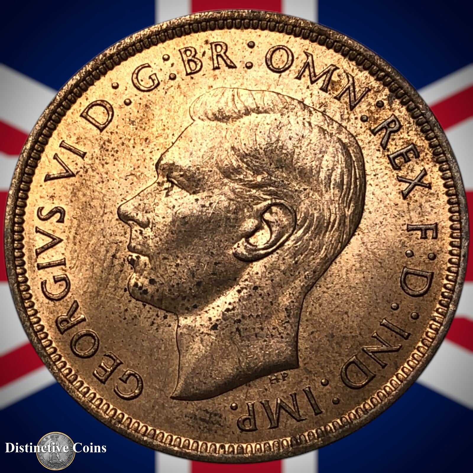 Great Britain 1938 Penny 1d GB7218