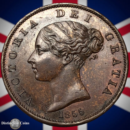 Great Britain 1855 Half Penny 1/2d GB5321