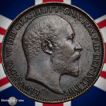 Great Britain 1902 Farthing 1/4d GB4512