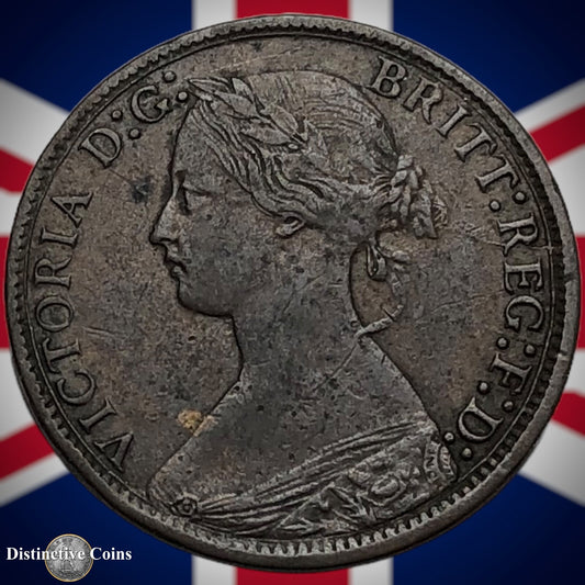 Great Britain 1872 Farthing 1/4d GB3653