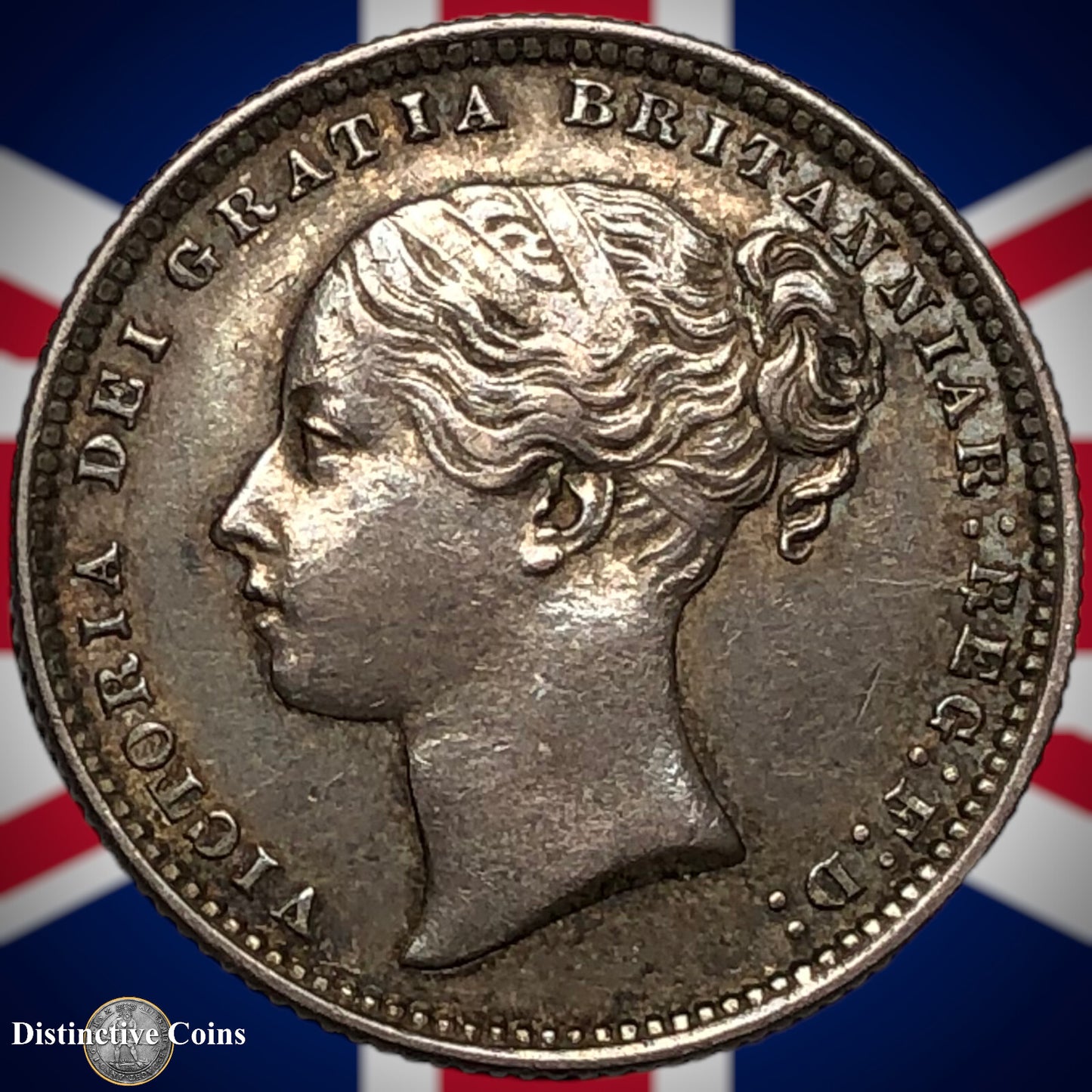 Great Britain 1872 British One Shilling GB0333
