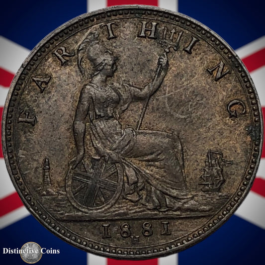 Great Britain 1881 H Farthing 1/4d GB3970
