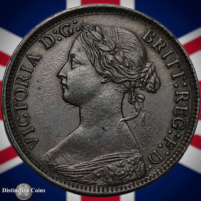 Great Britain 1860 Farthing 1/4d GB3490