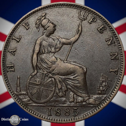 Great Britain 1885 Half Penny 1/2d GB5572