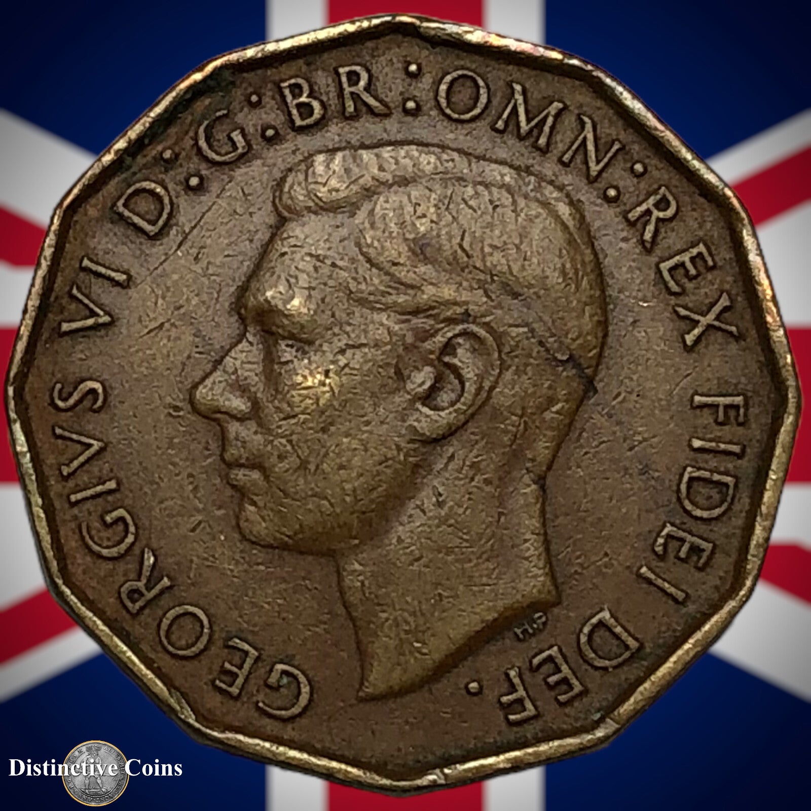 Great Britain 1951 Three Pence GB2500