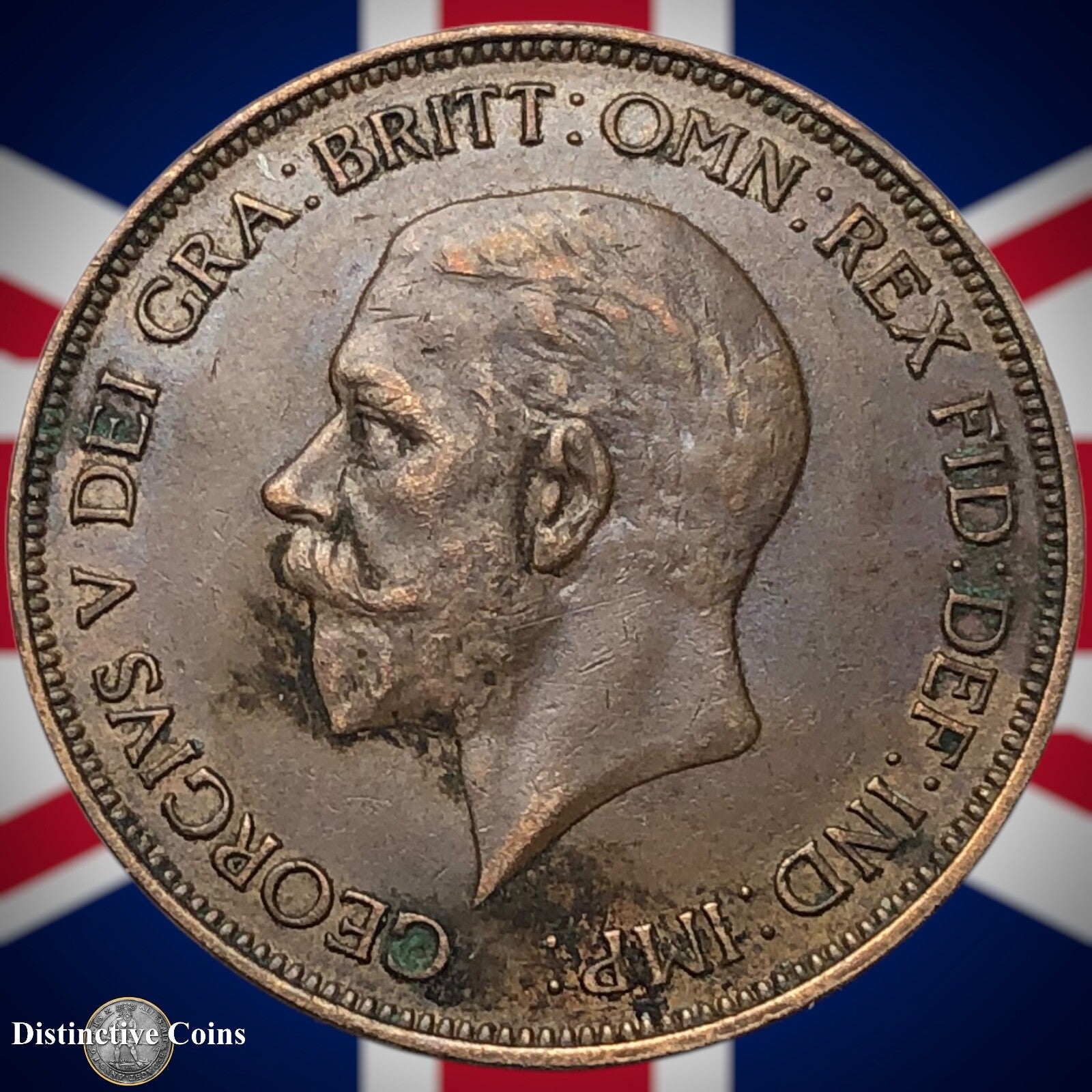 Great Britain 1934 Penny 1d GB7152