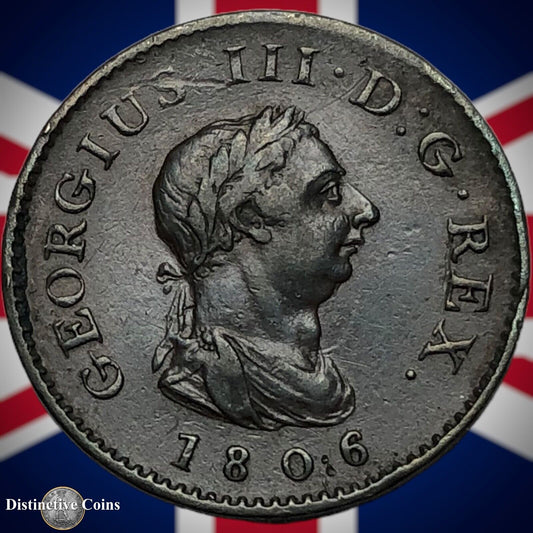 Great Britain 1806 Farthing 1/4d GB3210