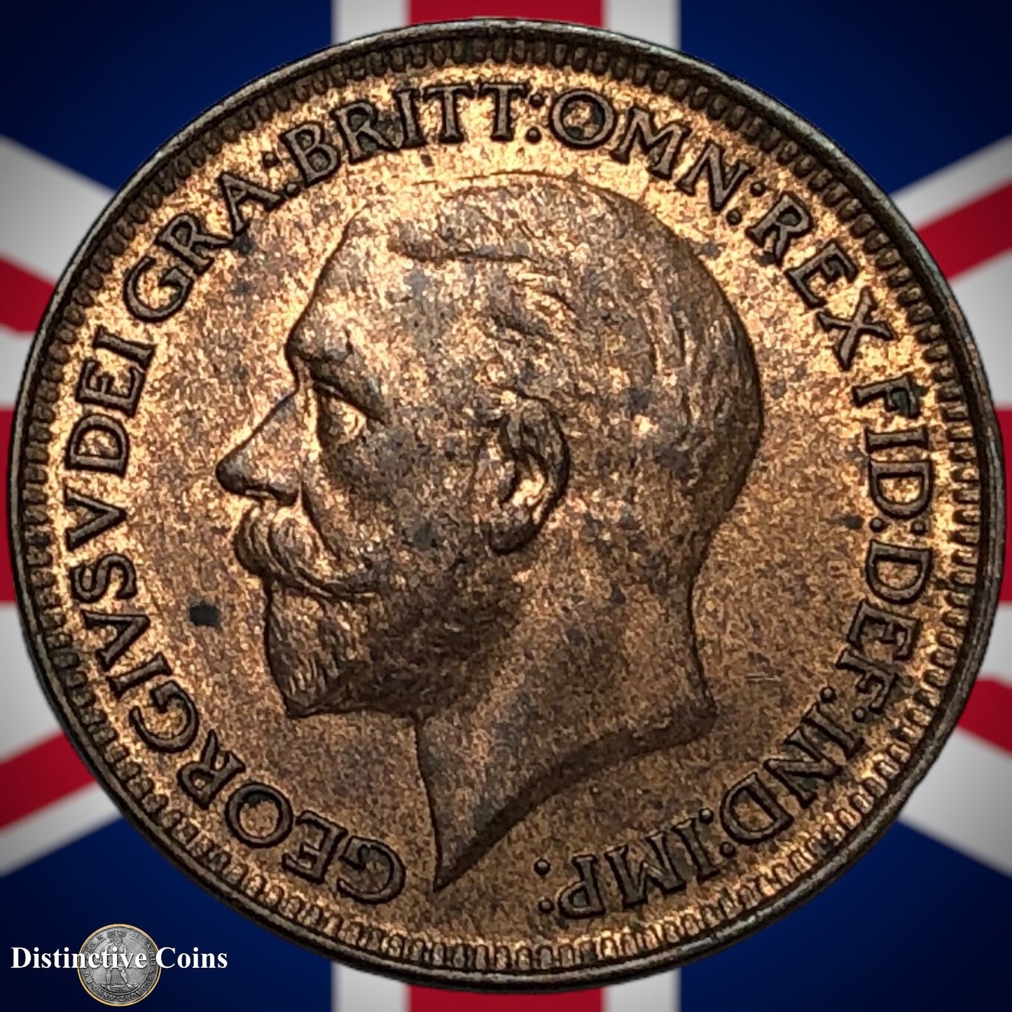 Great Britain 1928 Farthing 1/4d GB4866