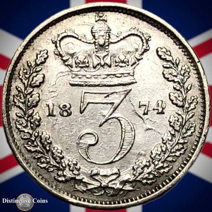 Great Britain 1874 Three Pence GB1865