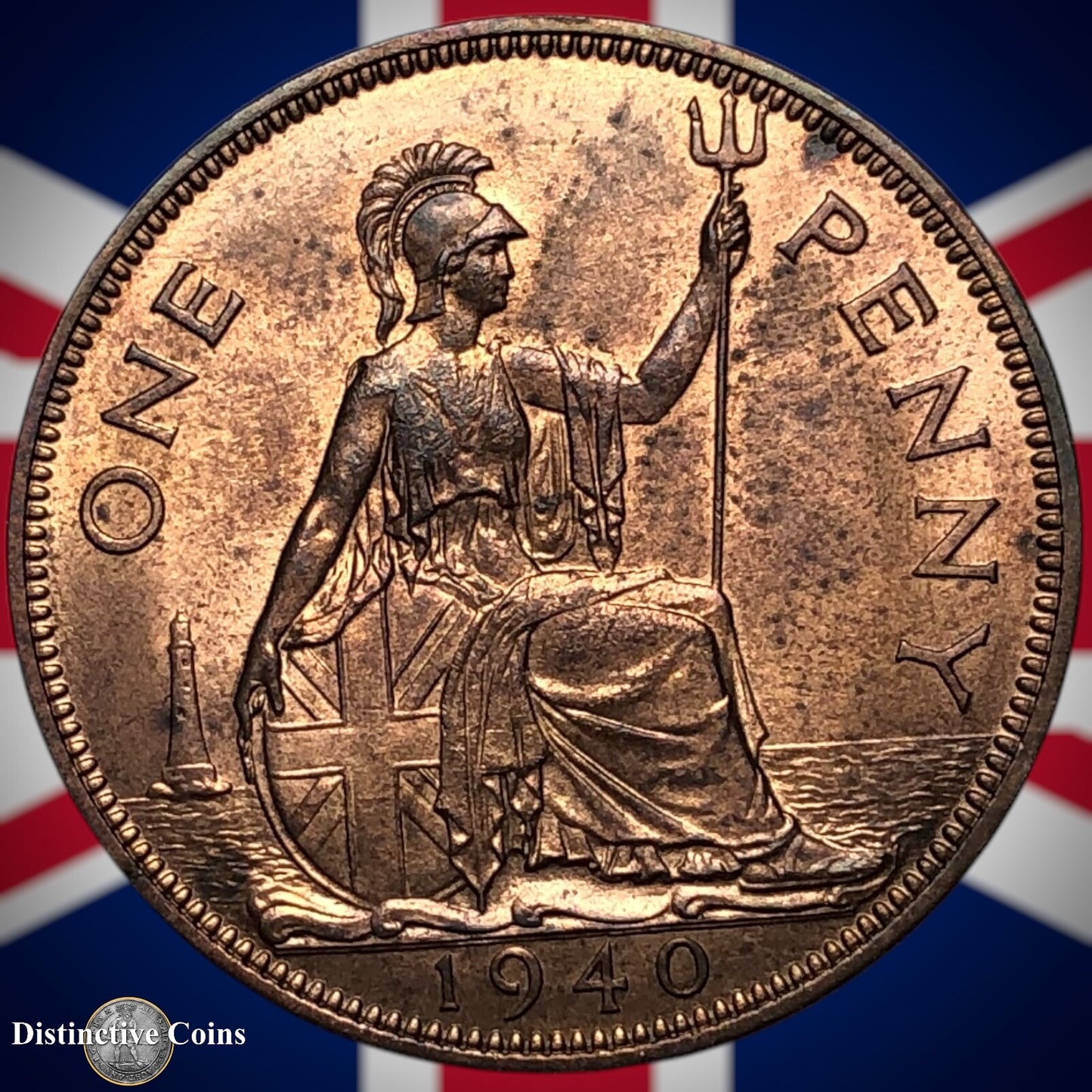 Great Britain 1940 Penny 1d GB7253