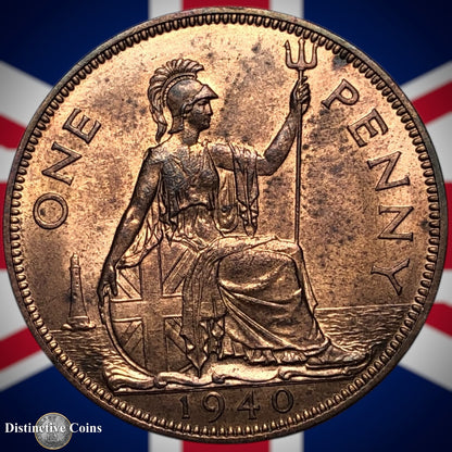 Great Britain 1940 Penny 1d GB7253