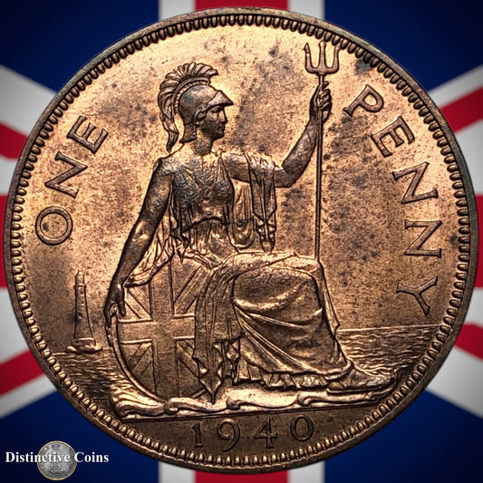 Great Britain 1940 Penny 1d GB7253