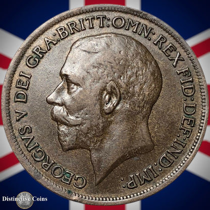 Great Britain 1919 Penny 1d GB6914