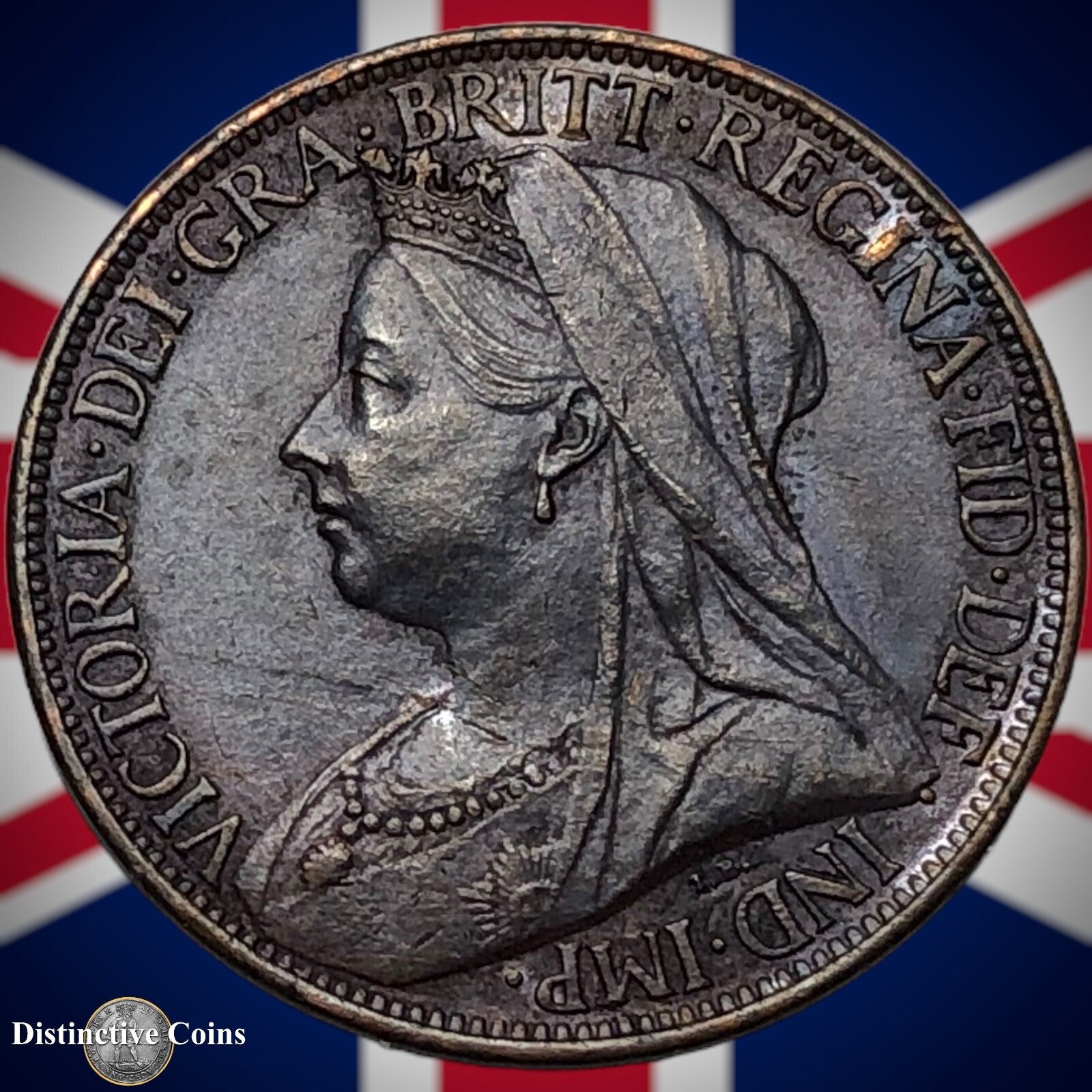 Great Britain 1901 Farthing 1/4d GB4491