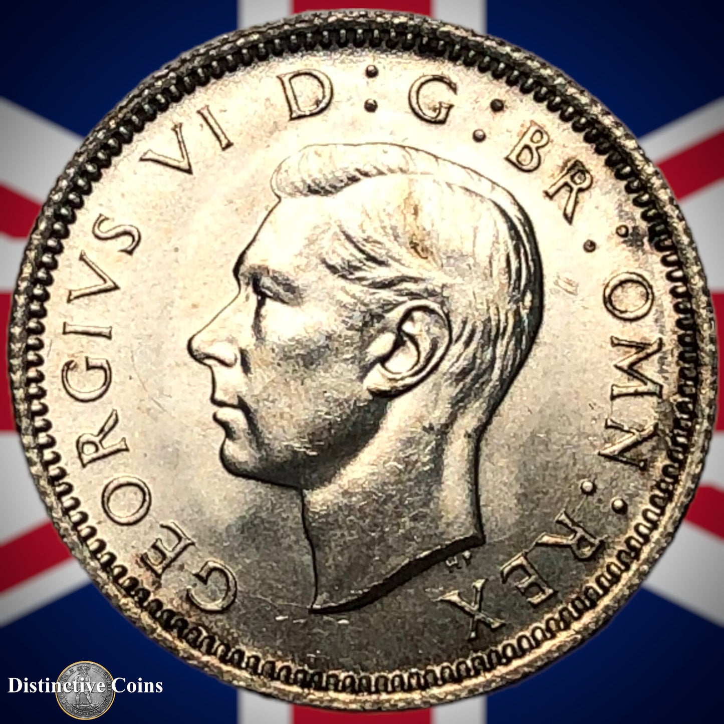 Great Britain 1945 Six Pence GB1767