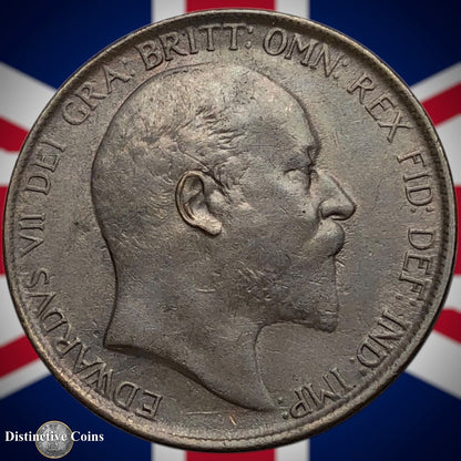 Great Britain 1907 Penny 1d GB6694