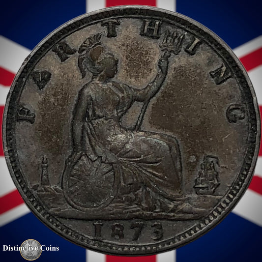 Great Britain 1873 Farthing 1/4d GB3687