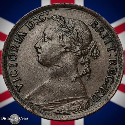 Great Britain 1884 Farthing 1/4d GB4089