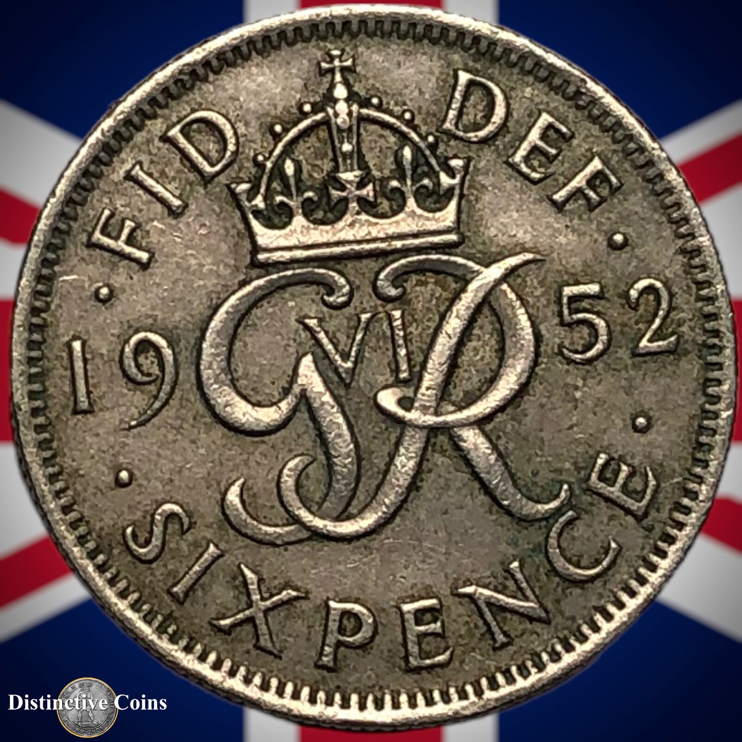 Great Britain 1952 Six Pence GB1797
