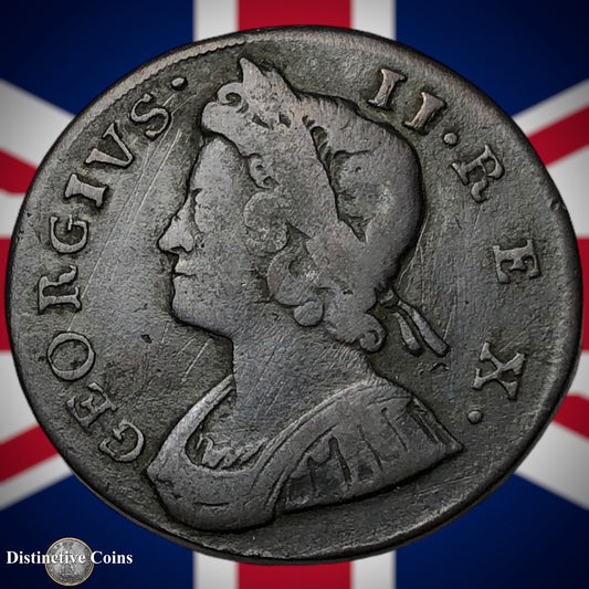 Great Britain 1737 Half Penny 1/2d GB5063