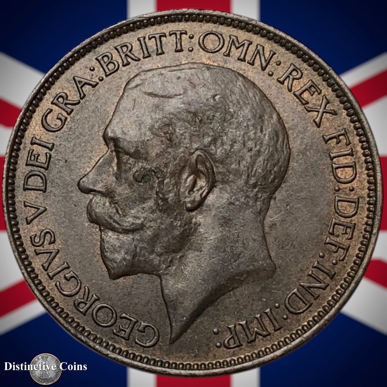 Great Britain 1924 Half Penny 1/2d GB5905