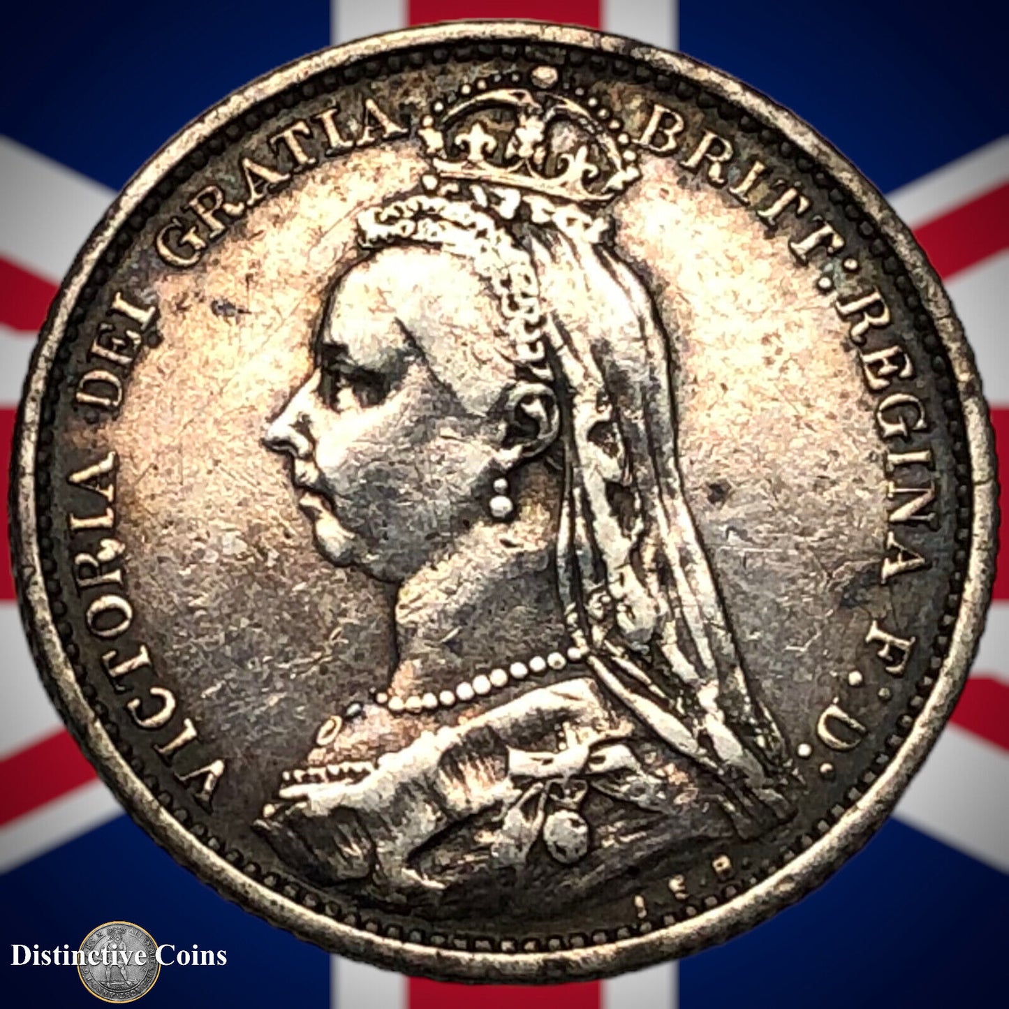 Great Britain 1887 Six Pence GB2646