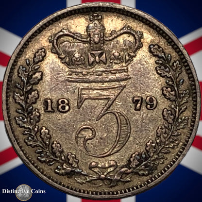 Great Britain 1879 Three Pence GB1908