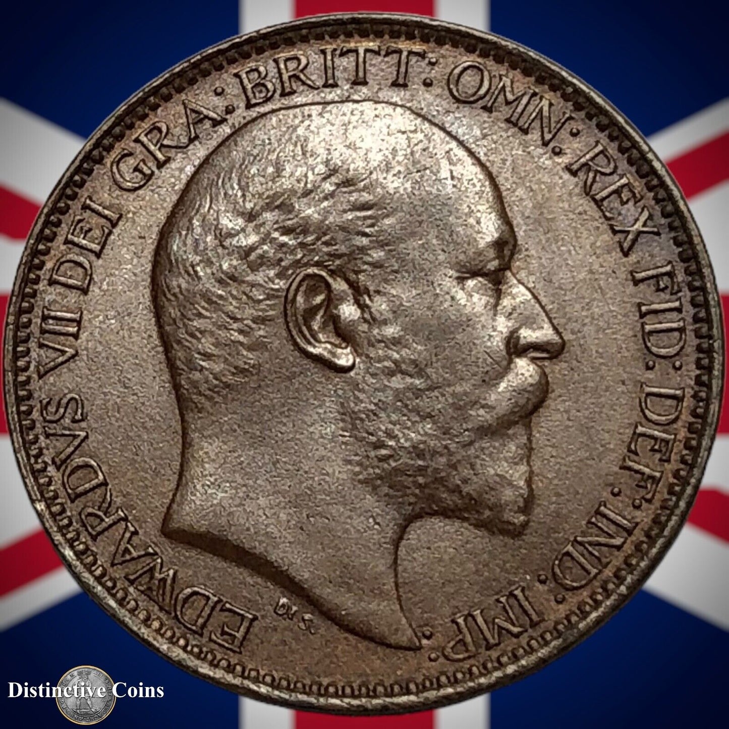 Great Britain 1902 Farthing 1/4d GB4517