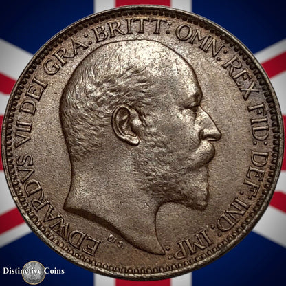 Great Britain 1902 Farthing 1/4d GB4517