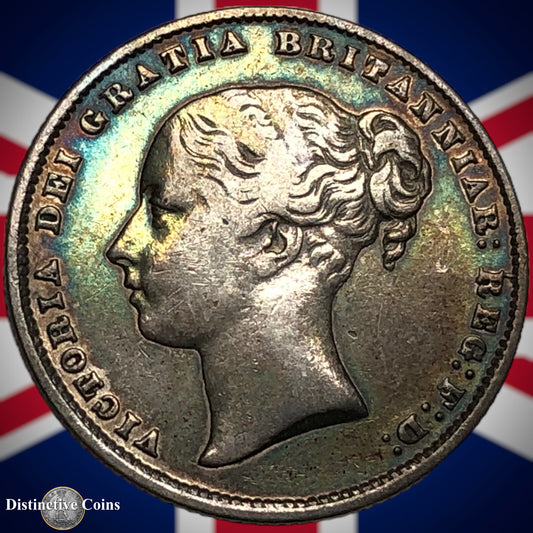 Great Britain 1861 British One Shilling GB0259