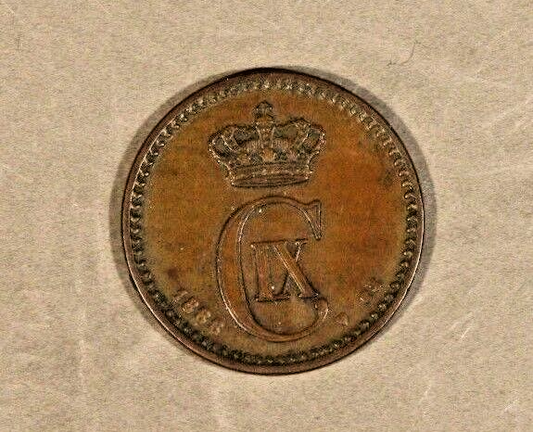1888 CS Denmark Ore Nice Details       
