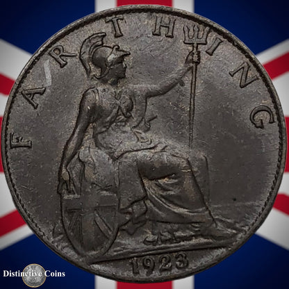 Great Britain 1923 Farthing 1/4d GB4775