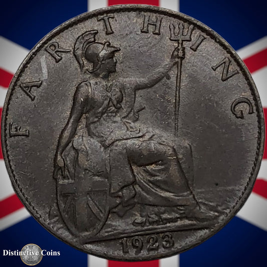 Great Britain 1923 Farthing 1/4d GB4775