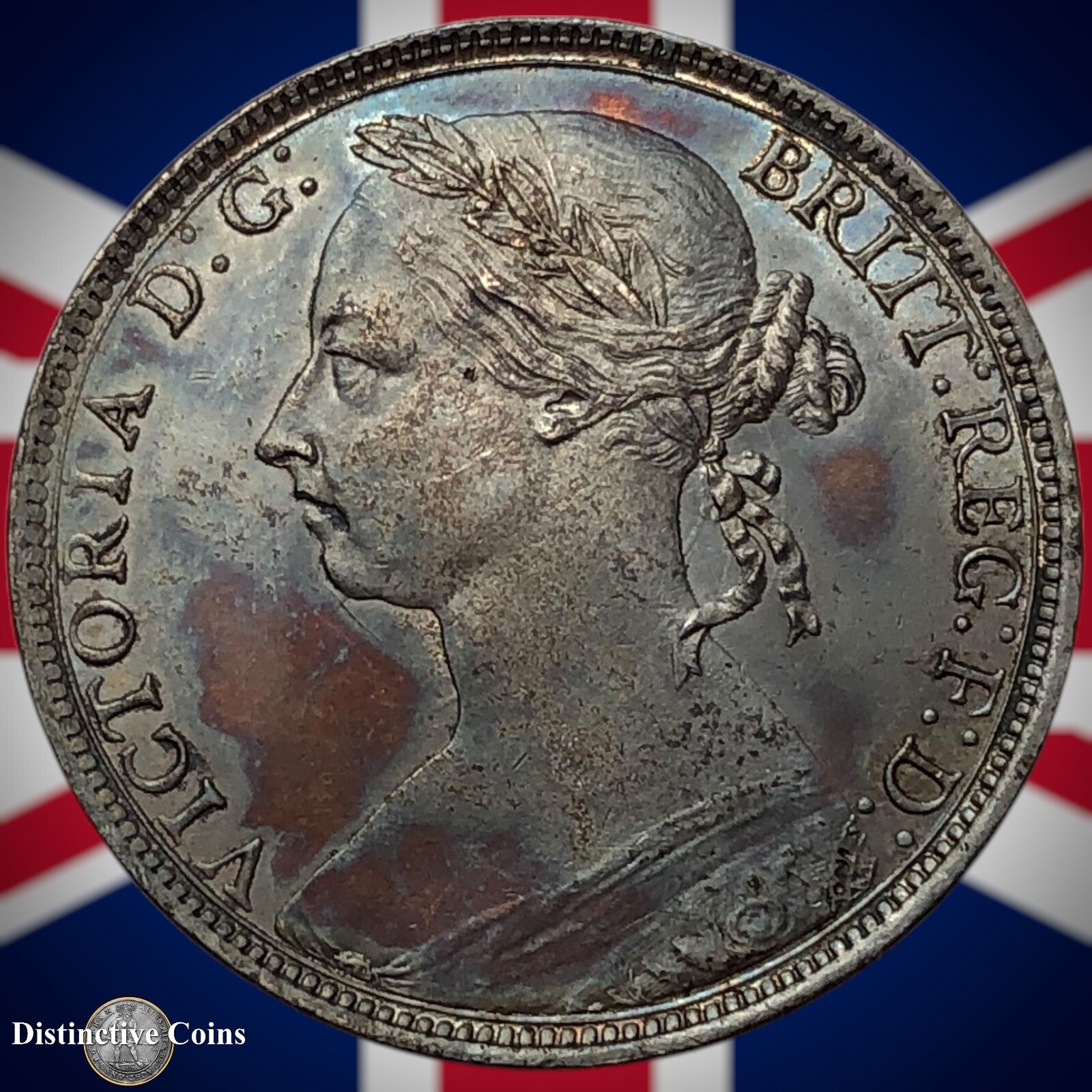 Great Britain 1890 Penny 1d GB6525