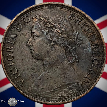 Great Britain 1881 H Farthing 1/4d GB3923
