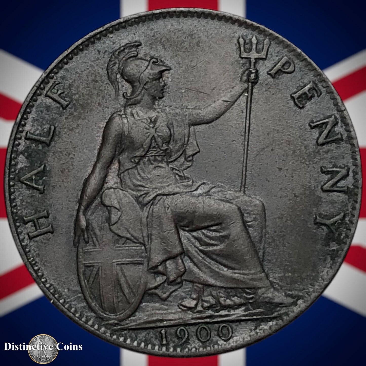 Great Britain 1900 Half Penny 1/2d GB5748