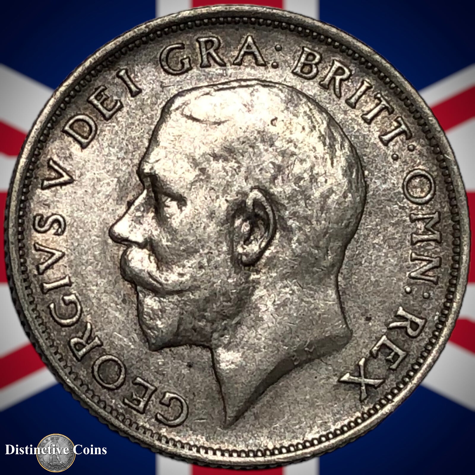 Great Britain 1916 One Shilling GB0974