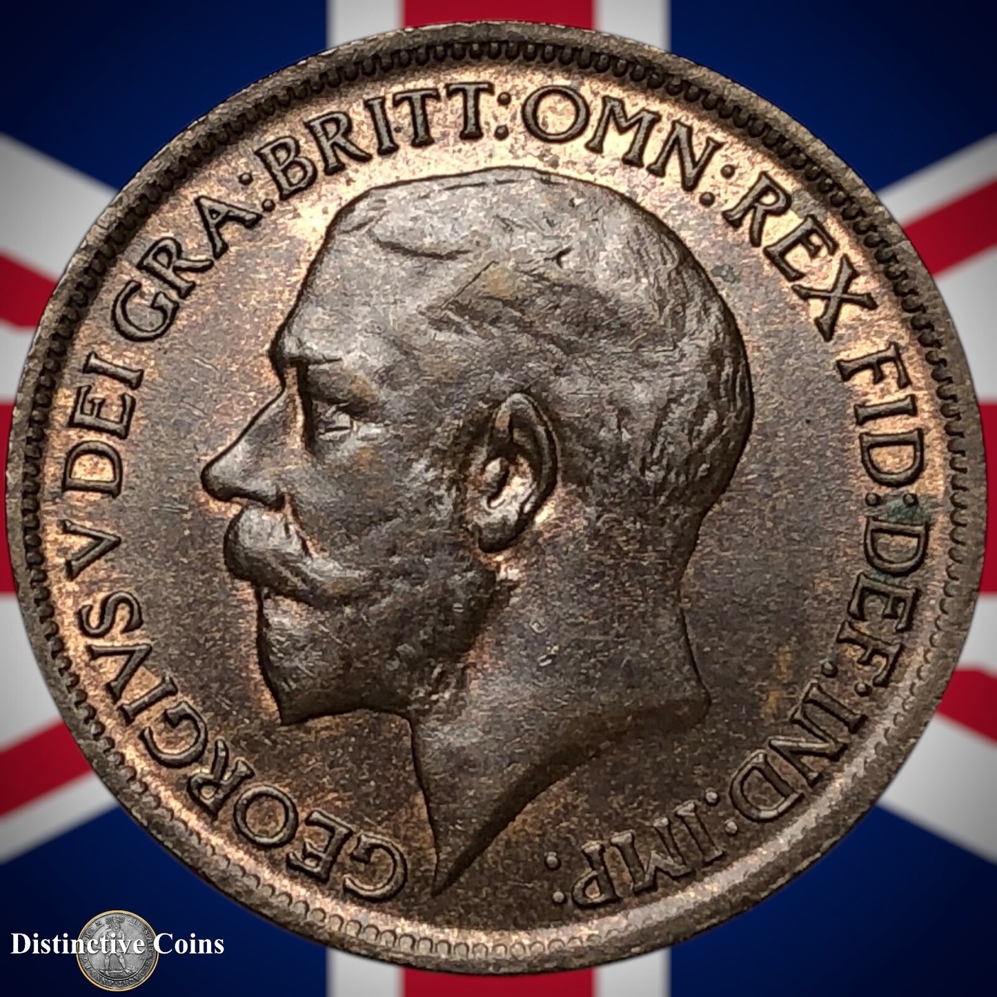 Great Britain 1920 Half Penny 1/2d GB5876