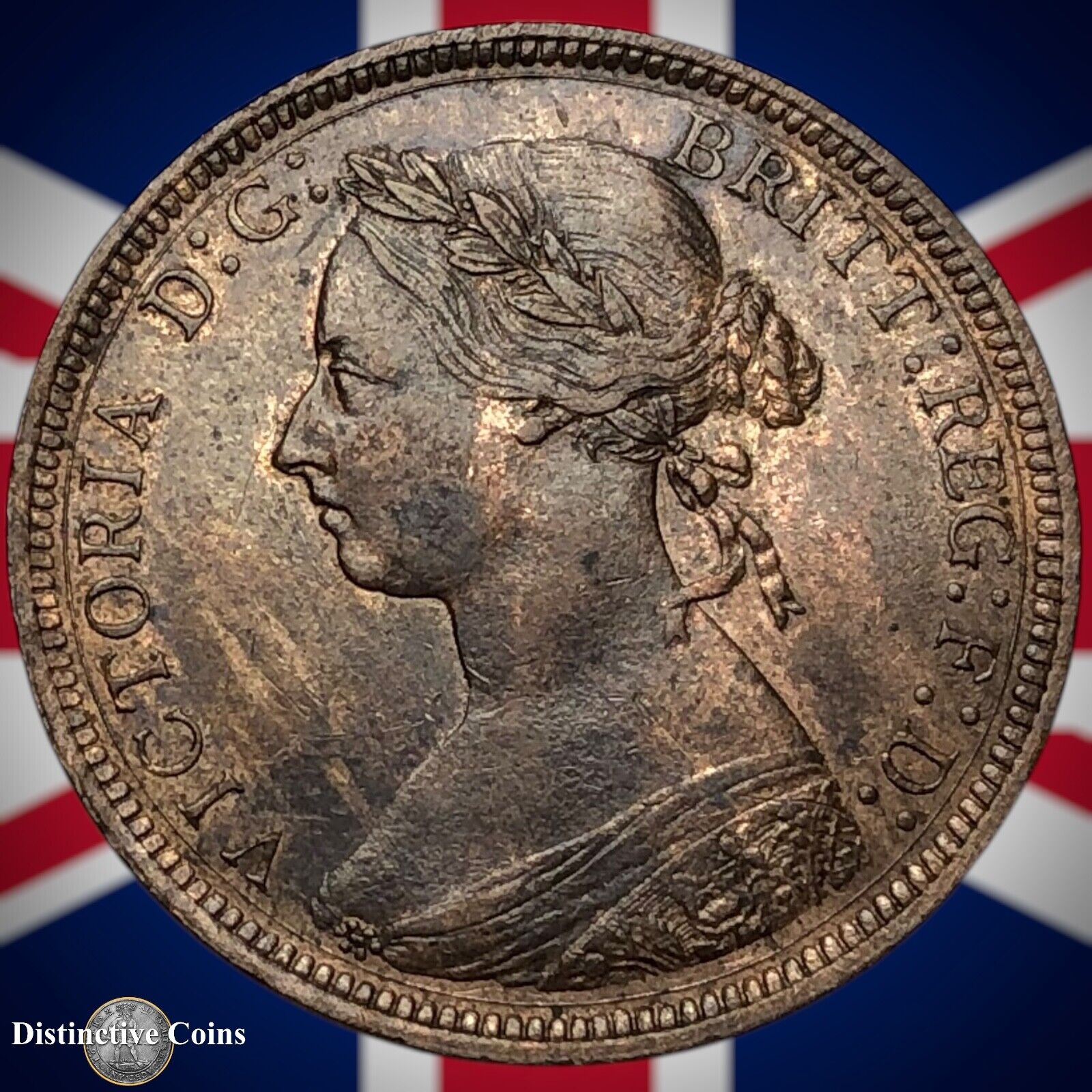 Great Britain 1887 Half Penny 1/2d GB5616