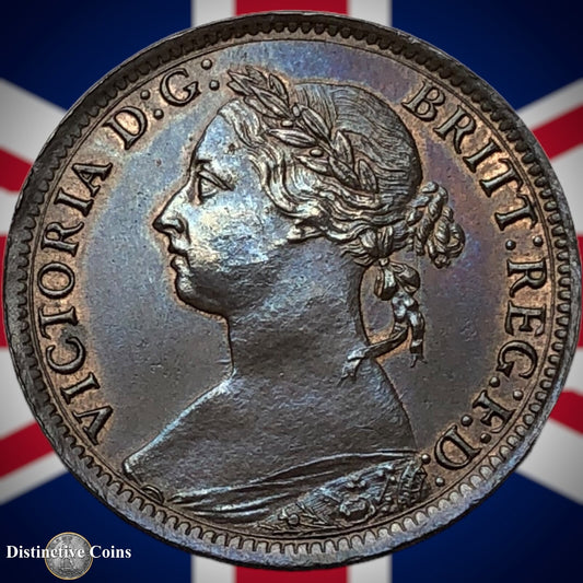 Great Britain 1885 Farthing 1/4d GB4165