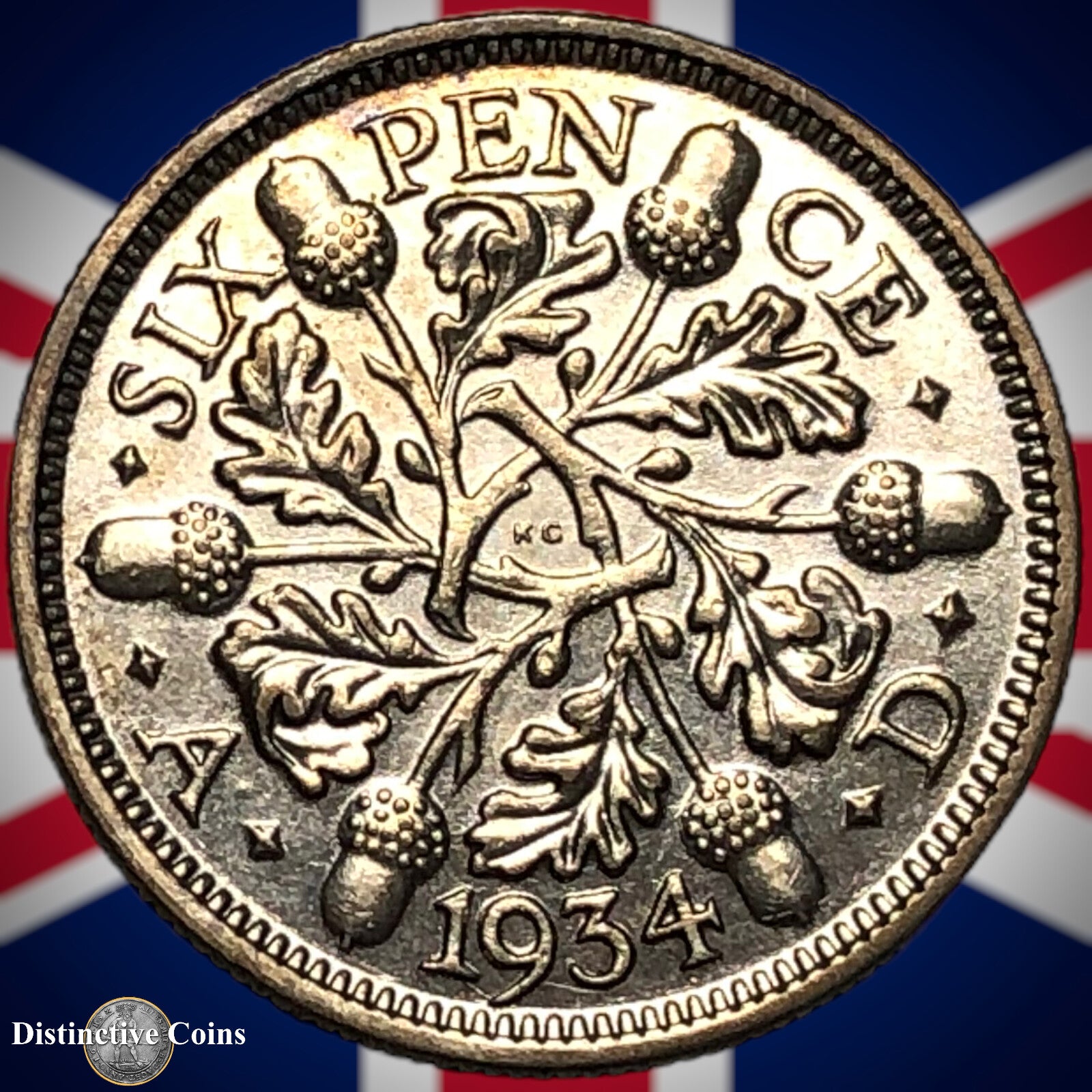 Great Britain 1934 Six Pence GB1710