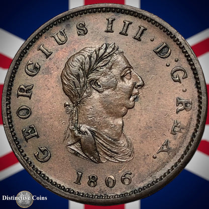 Great Britain 1806 Half Penny 1/2d GB5174