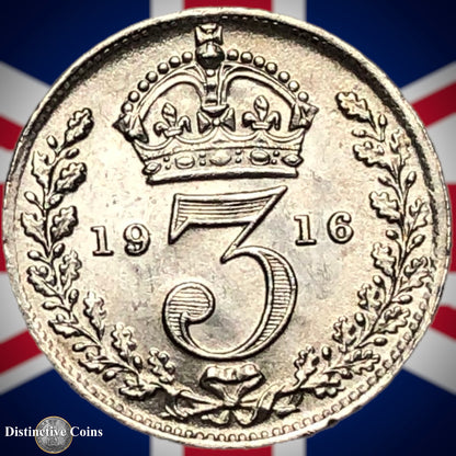 Great Britain 1916 Three Pence GB2177