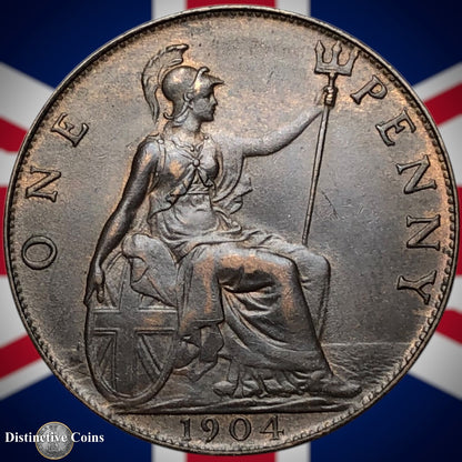 Great Britain 1904 Penny 1d GB6670