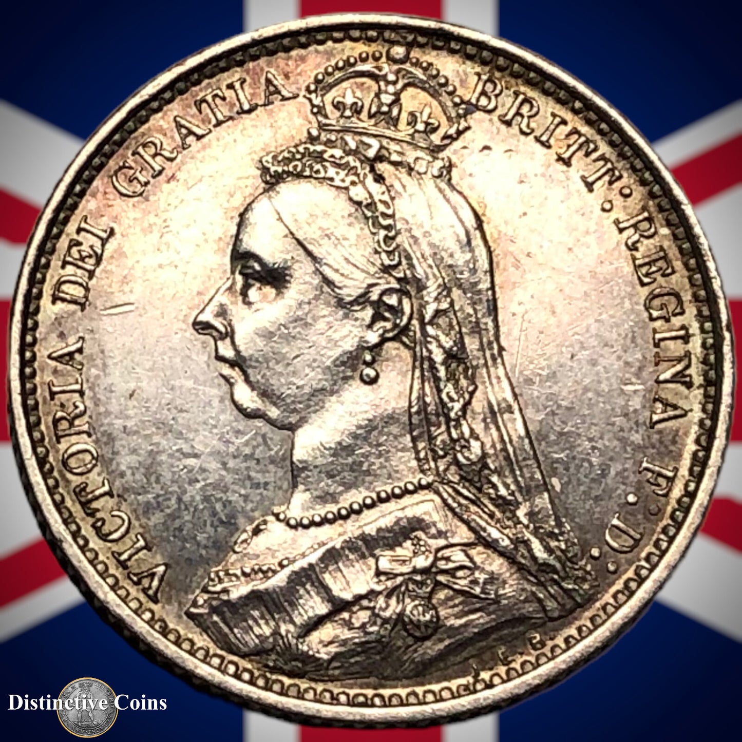 Great Britain 1887 Six Pence GB2685