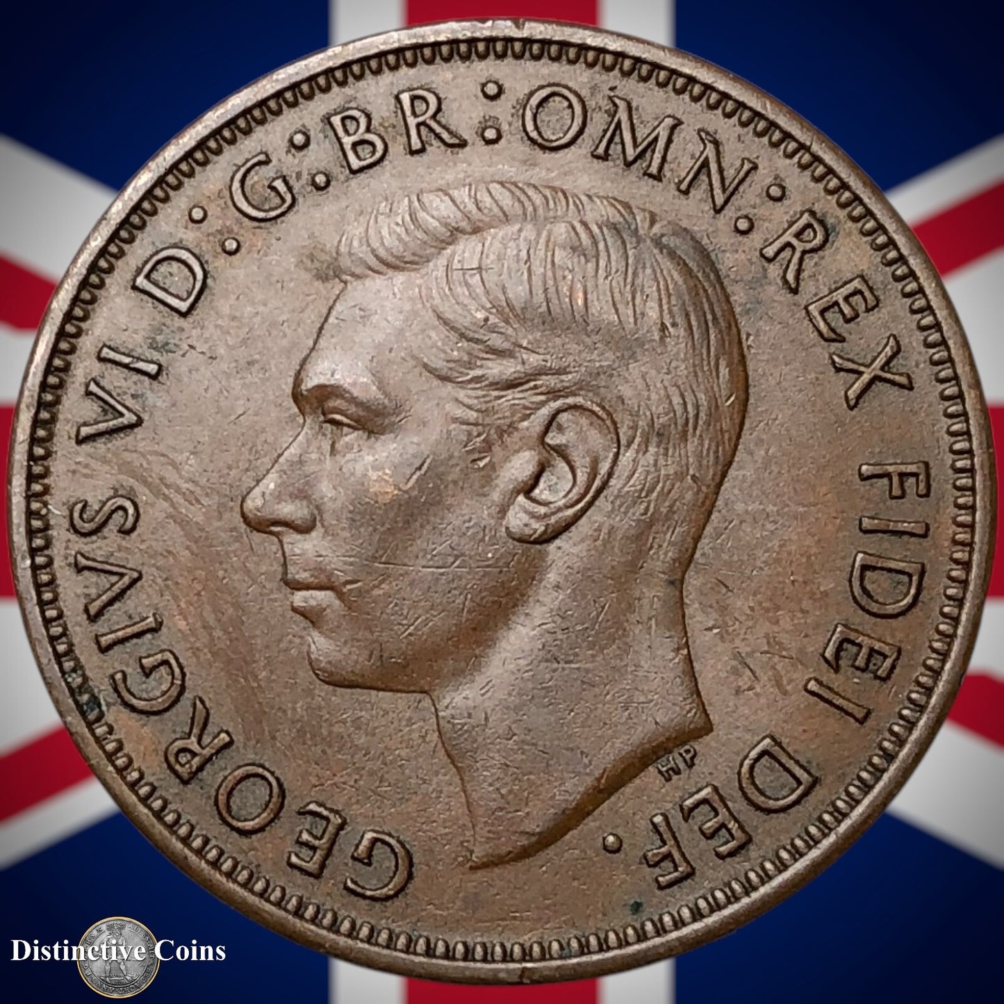 Great Britain 1950 Penny 1d GB7305